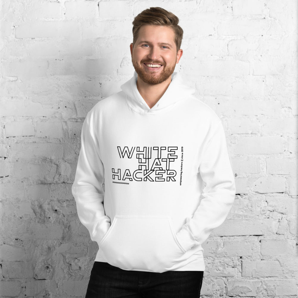 White Hat Hacker - Unisex Hoodie by DarkByteGear