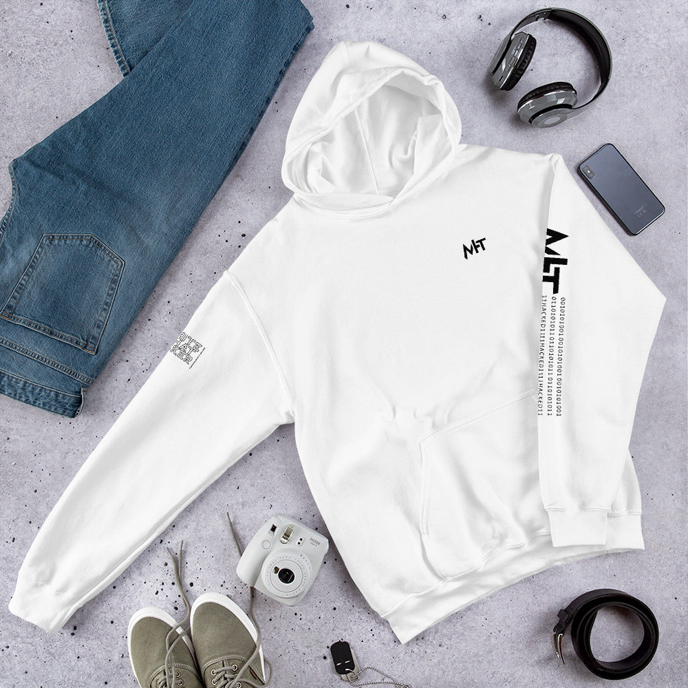 White Hat Hacker - Unisex Hoodie (all sides print ) by DarkByteGear