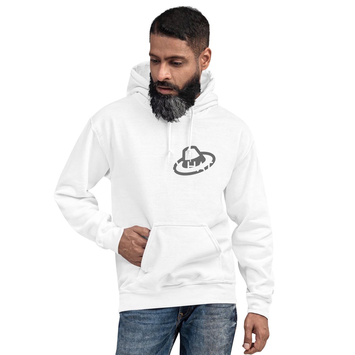 Grey Hat Hacker - Unisex Hoodie by DarkByteGear