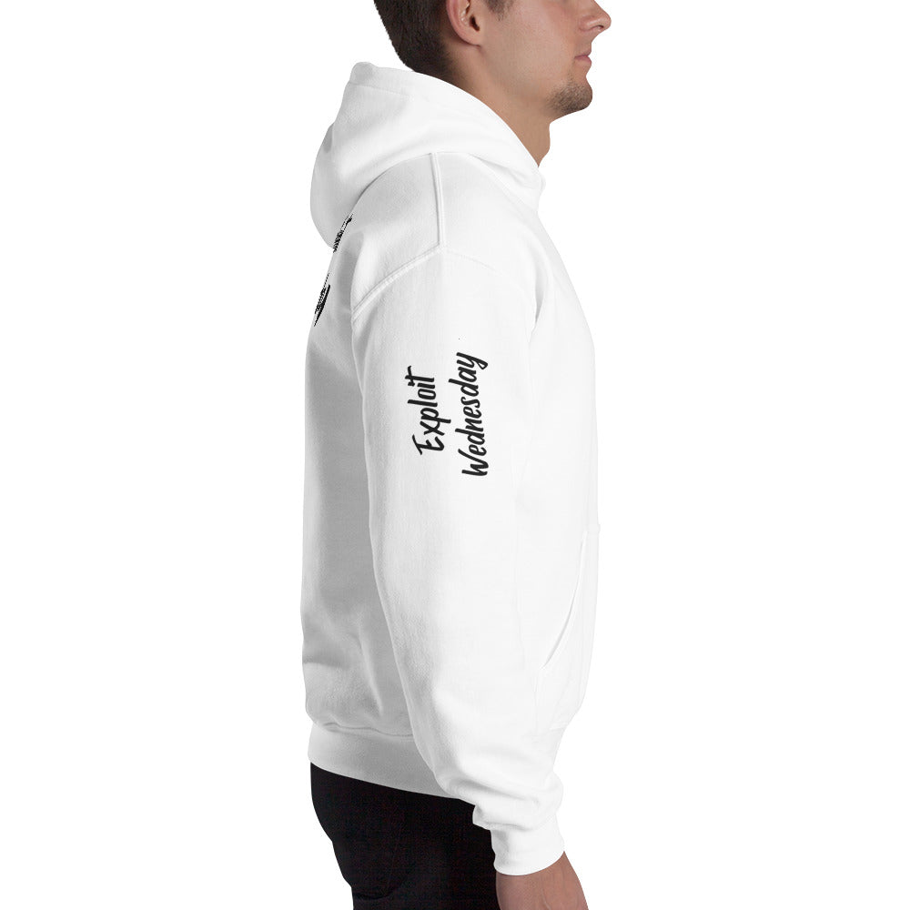 Exploit Wednesday - Unisex Hoodie (all sides print) by DarkByteGear