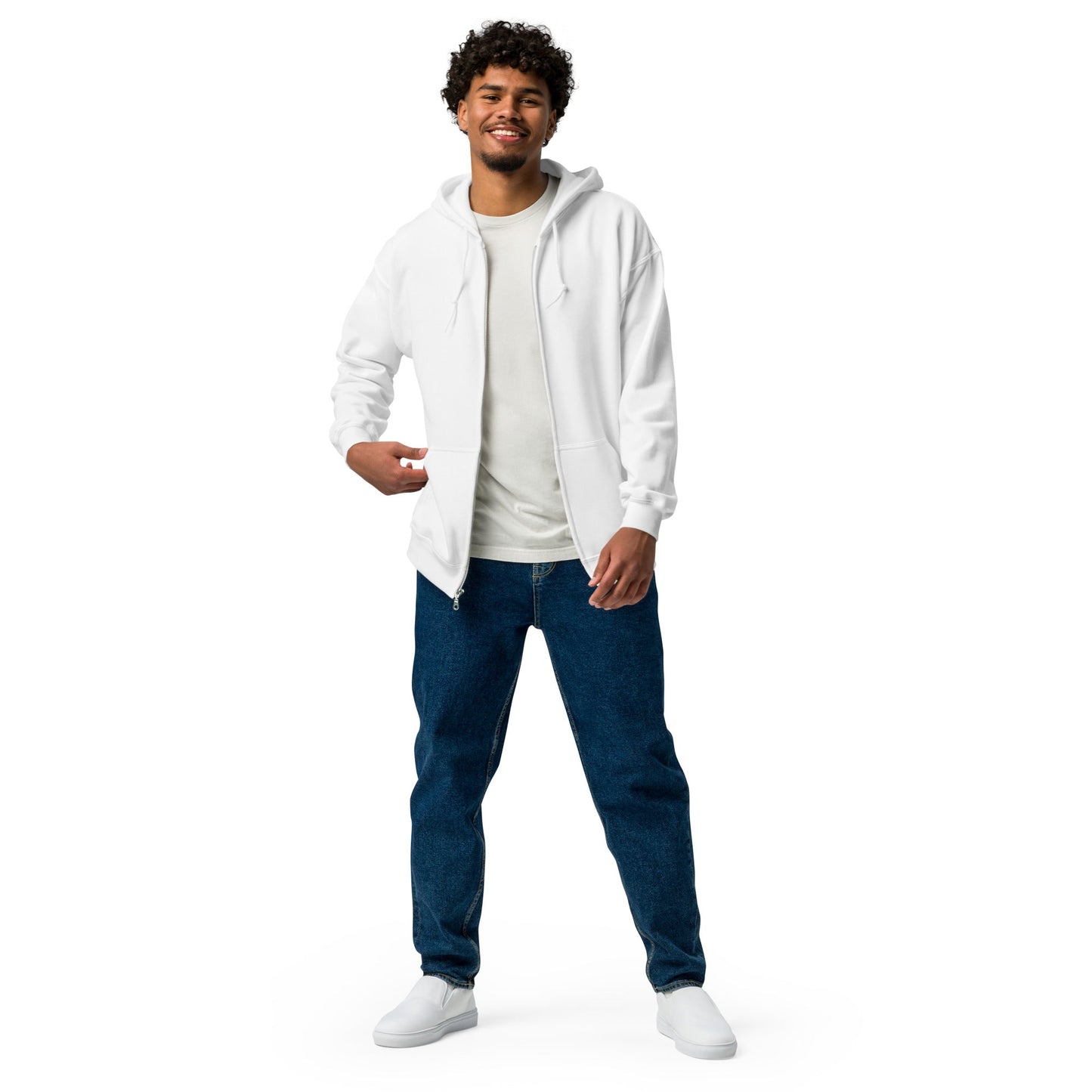 Hack3r - Unisex heavy blend zip hoodie by DarkByteGear