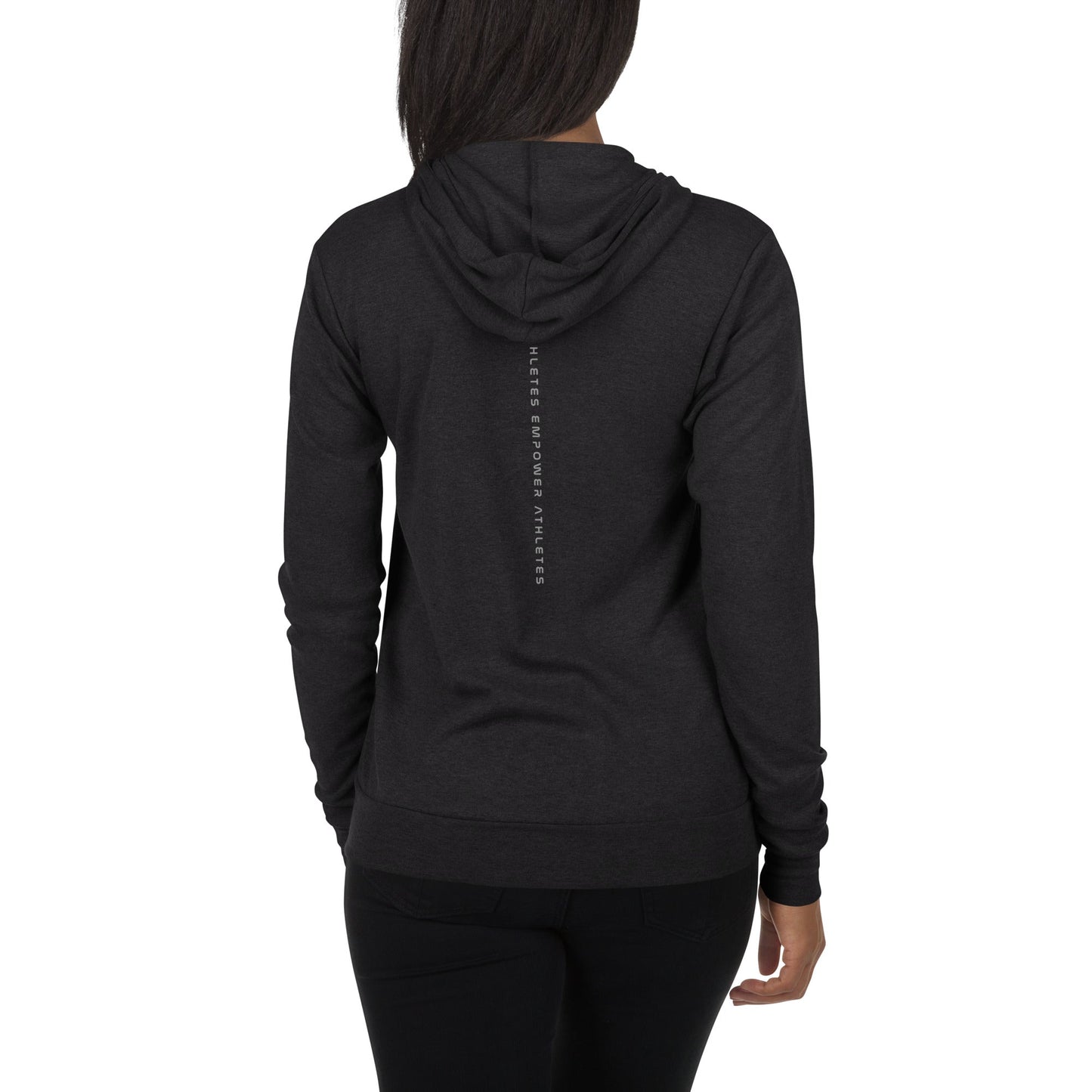 Athletes Empower Athletes - Unisex zip hoodie by DarkByteGear