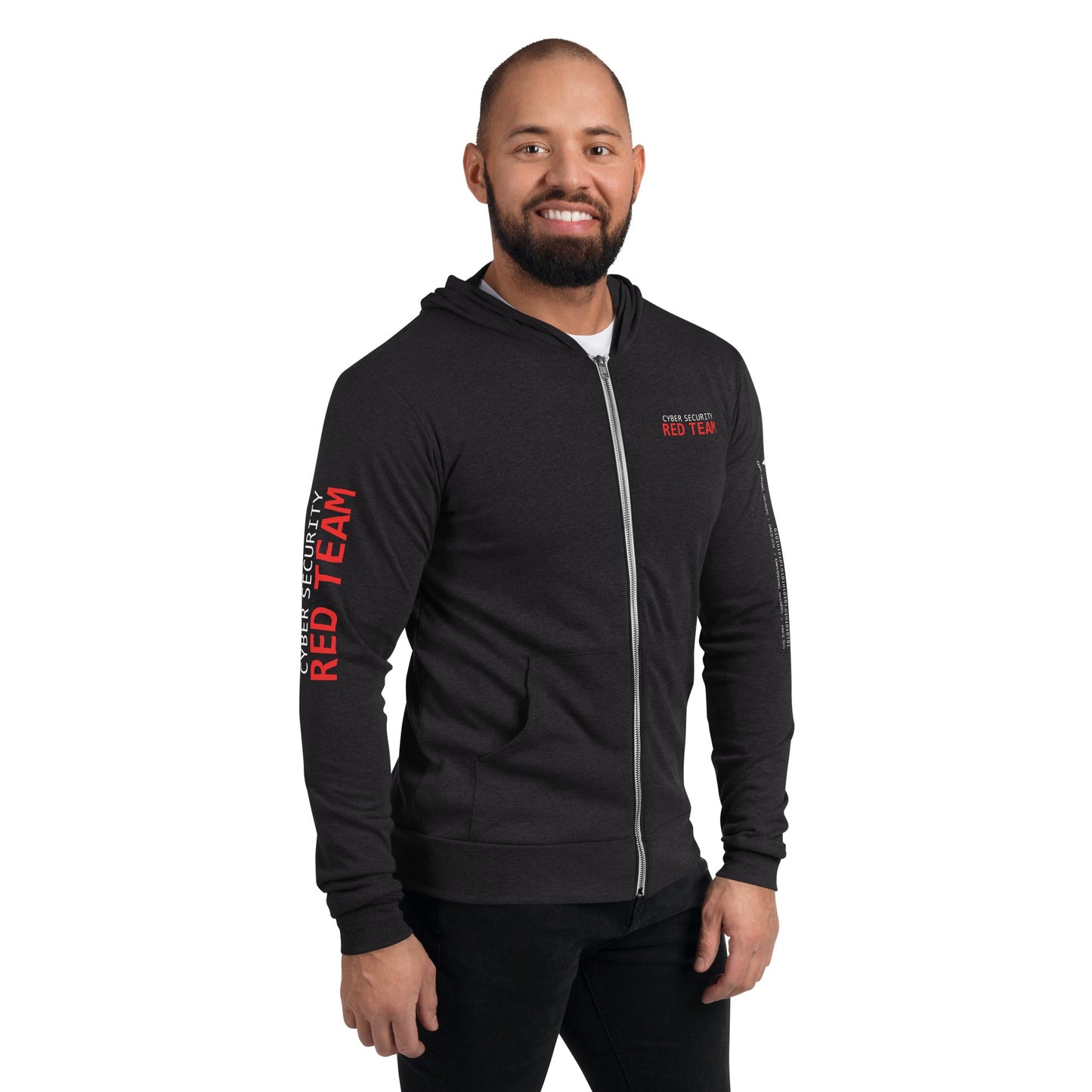 Cyber Security Red Team - Unisex zip hoodie by DarkByteGear