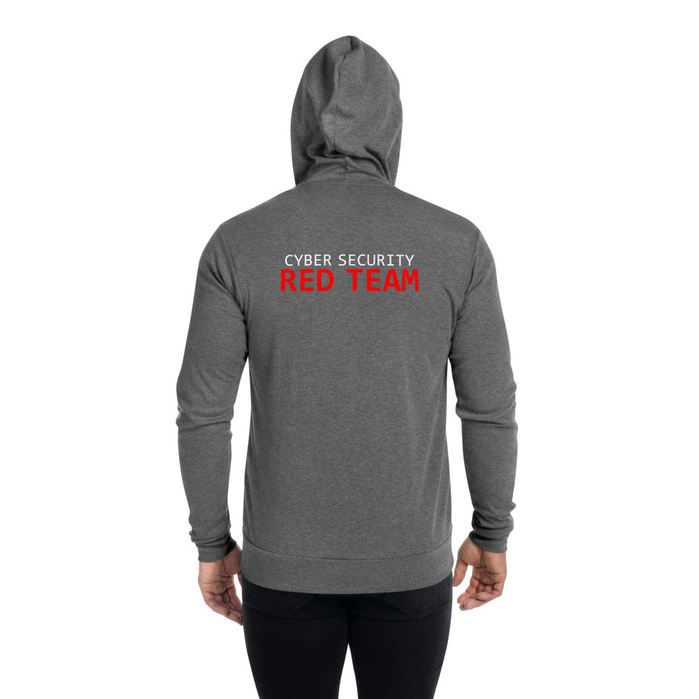 Cyber Security Red Team - Unisex zip hoodie by DarkByteGear