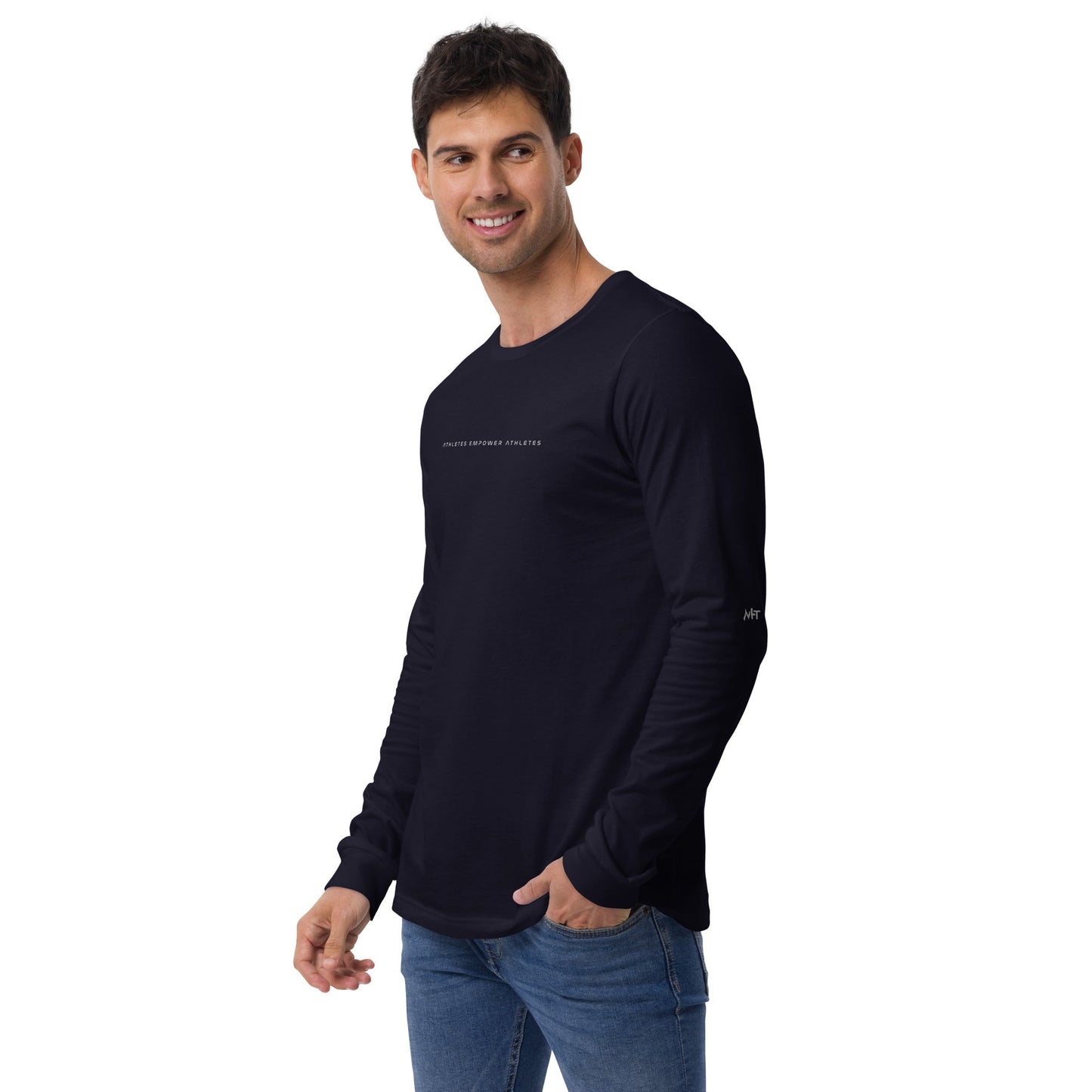 Athletes Empower Athletes - Unisex Long Sleeve Tee by DarkByteGear