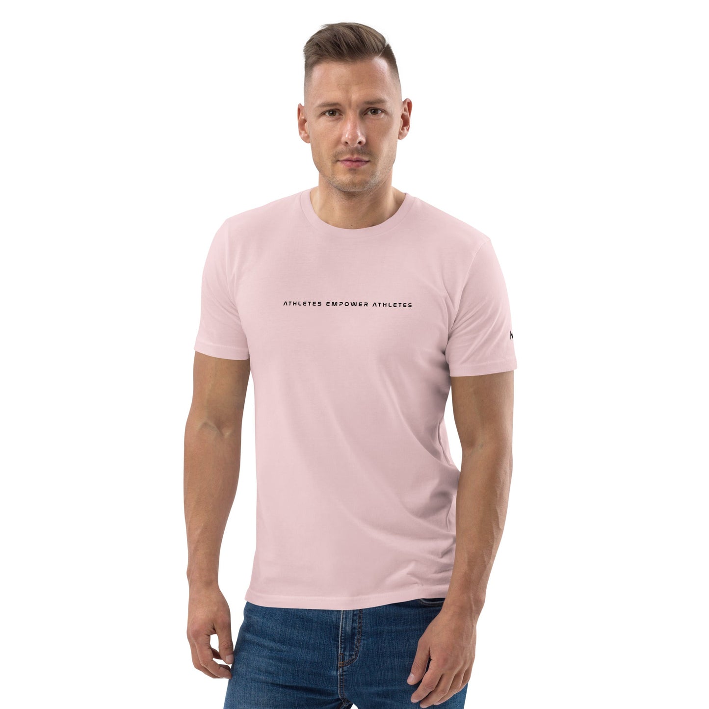 Athletes Empower Athletes - Unisex organic cotton t-shirt by DarkByteGear