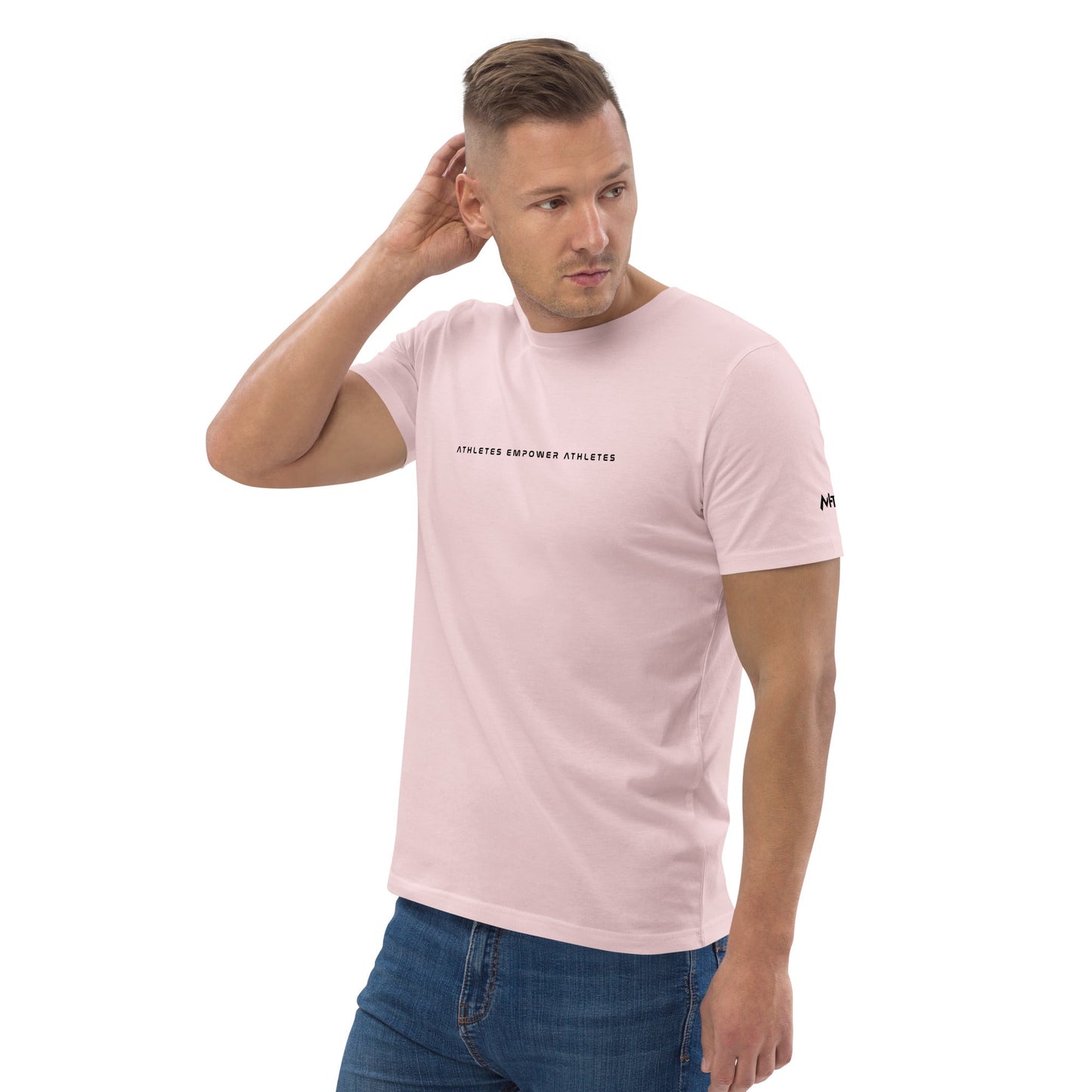 Athletes Empower Athletes - Unisex organic cotton t-shirt by DarkByteGear