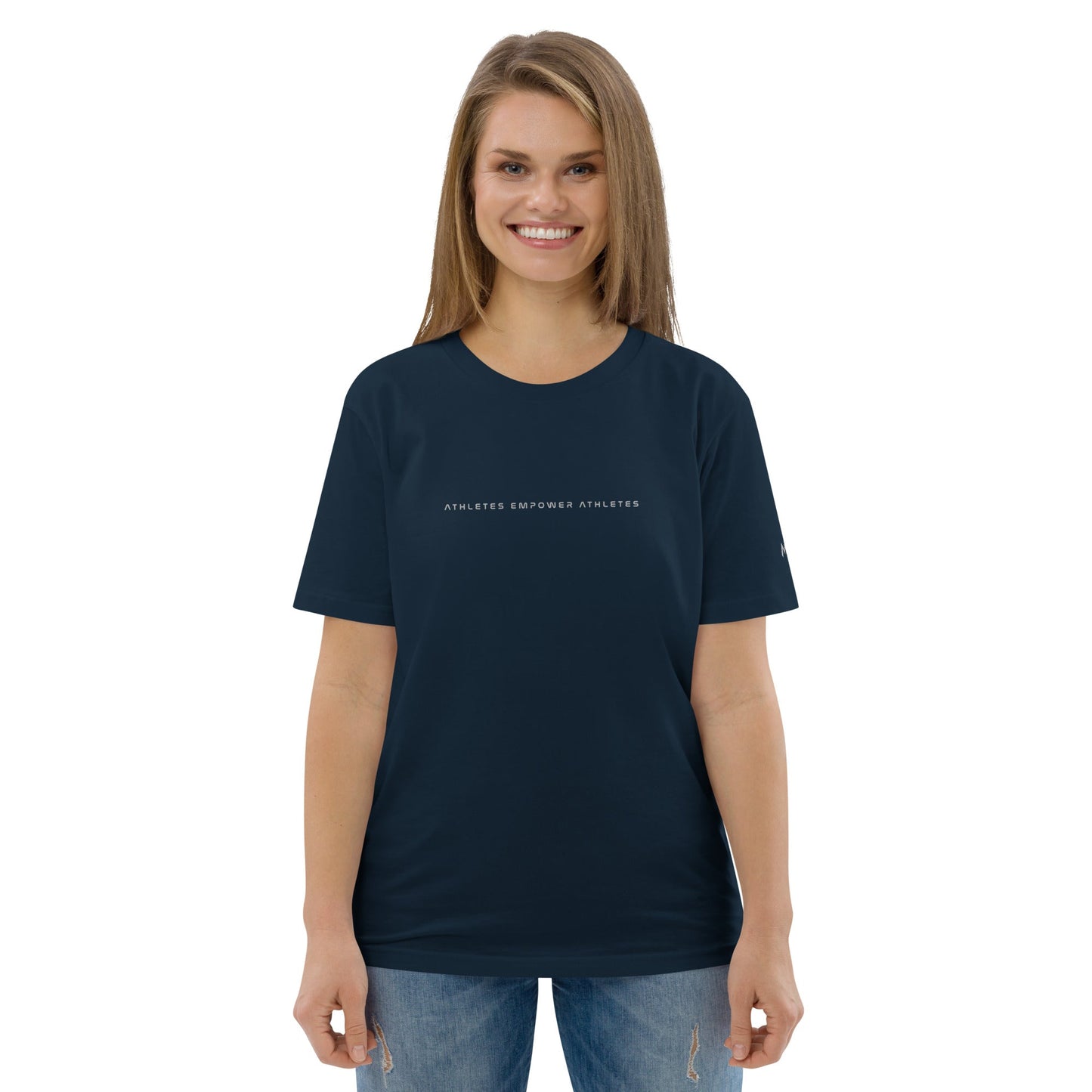 Athletes Empower Athletes - Unisex organic cotton t-shirt by DarkByteGear