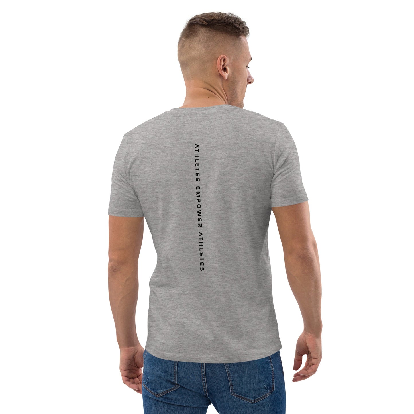 Athletes Empower Athletes - Unisex organic cotton t-shirt by DarkByteGear