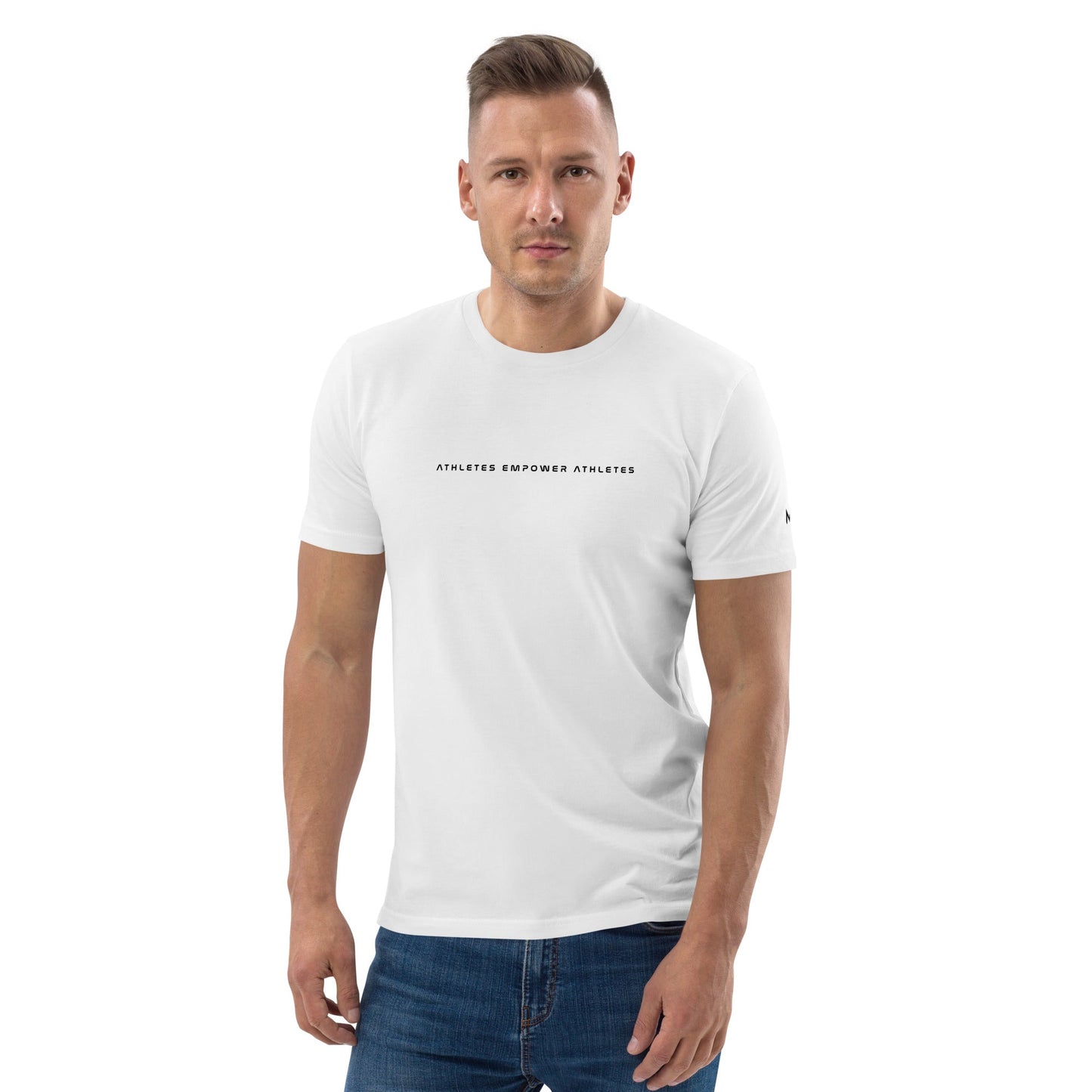 Athletes Empower Athletes - Unisex organic cotton t-shirt by DarkByteGear