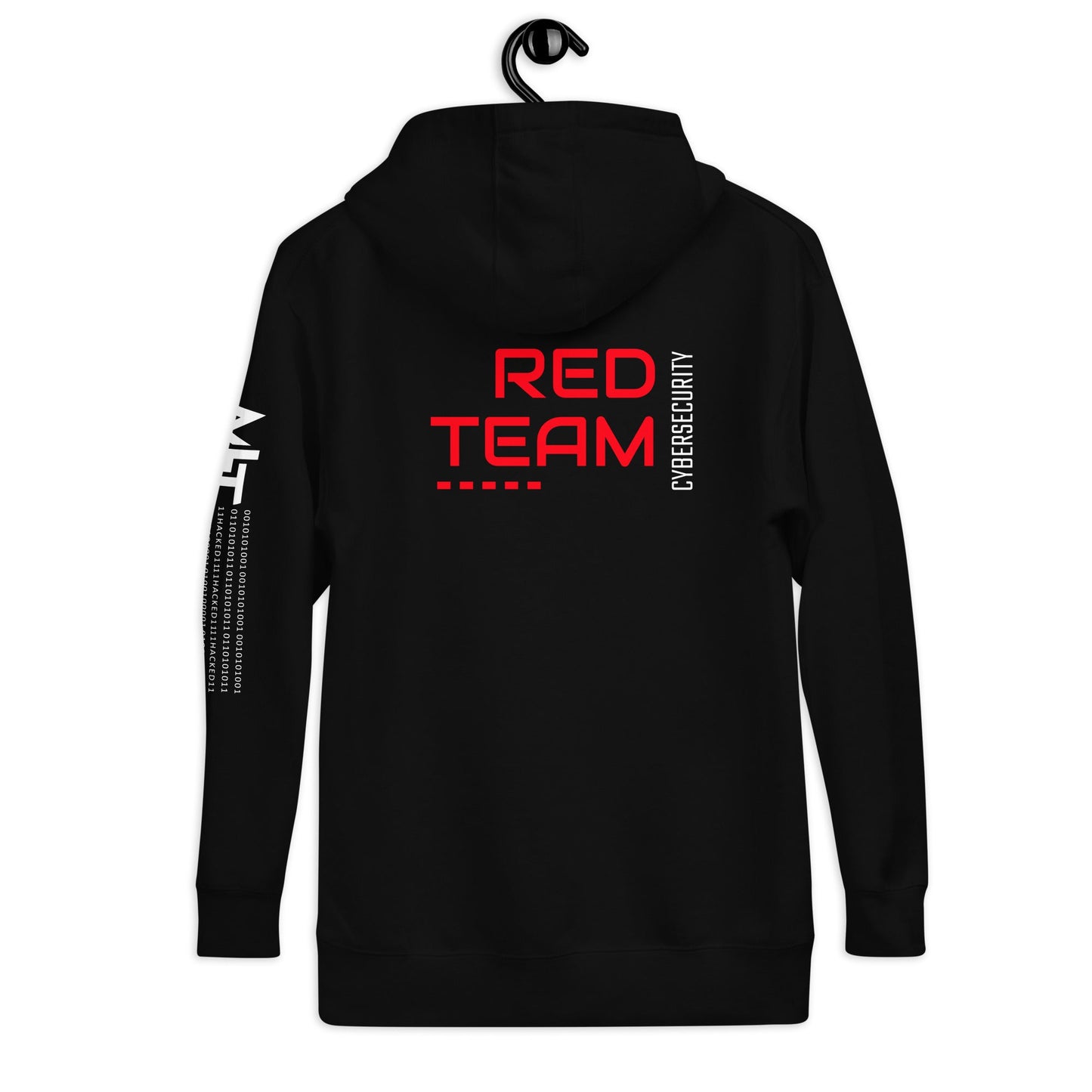 Cyber Security Red Team V14 - Unisex Hoodie ( Back Print ) by DarkByteGear