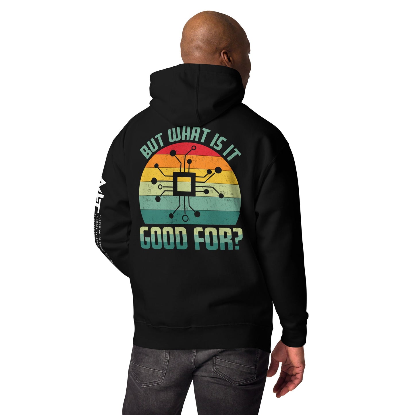 But What is it Good for? Unisex Hoodie ( Back Print ) by DarkByteGear