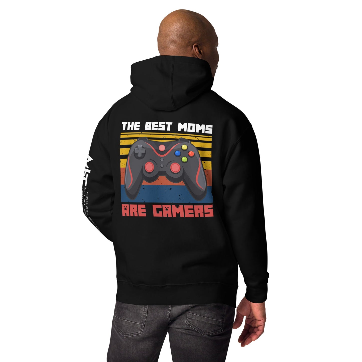The best Moms are Gamers Unisex Hoodie by DarkByteGear