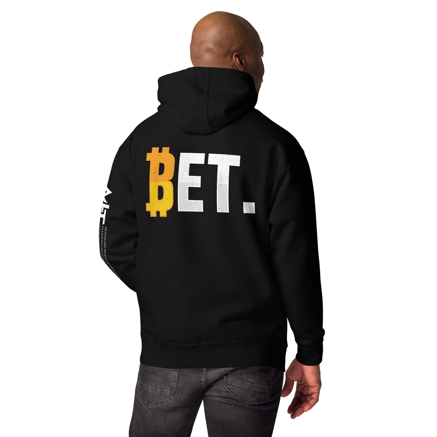 BET - Unisex Hoodie ( Back Print ) by DarkByteGear