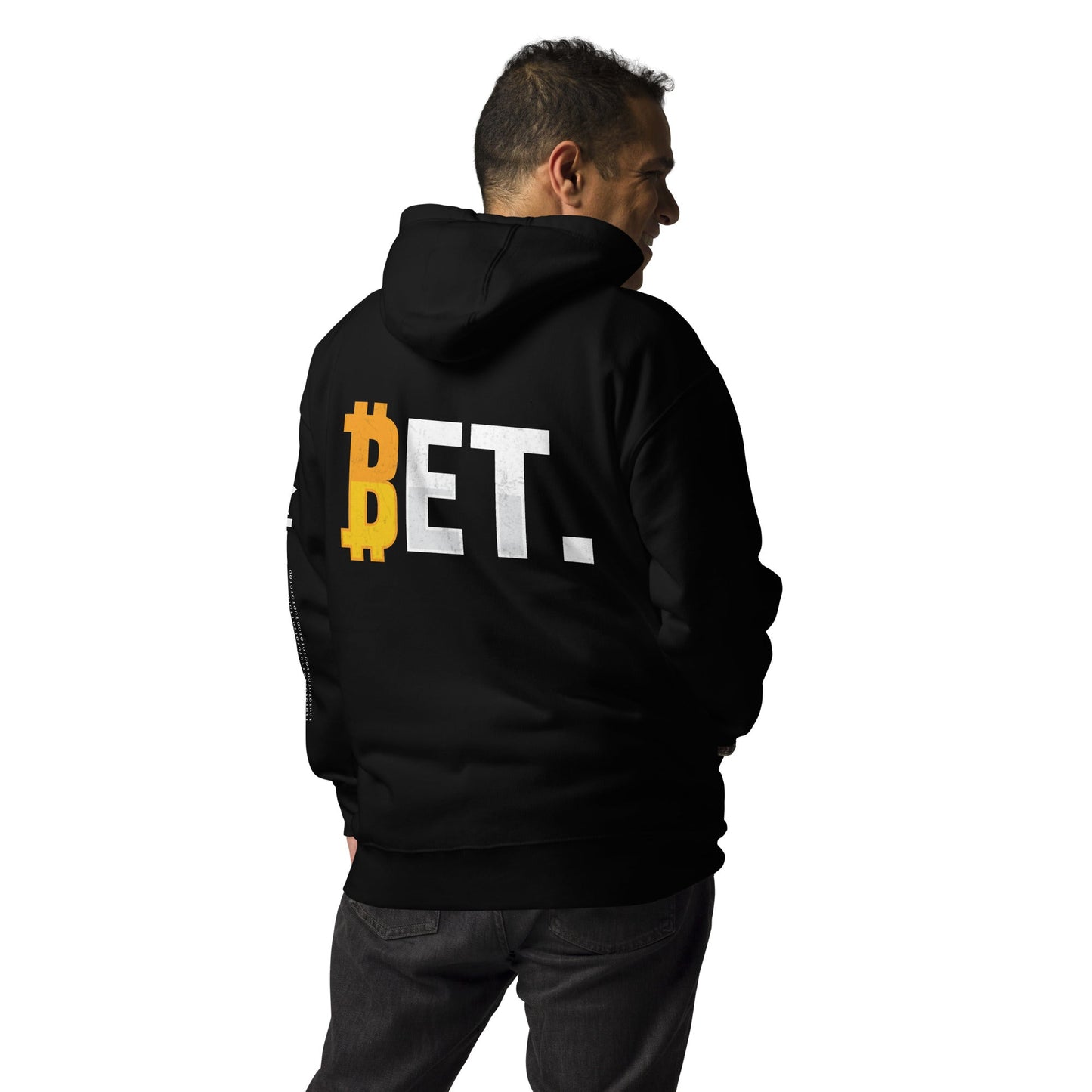 BET - Unisex Hoodie ( Back Print ) by DarkByteGear