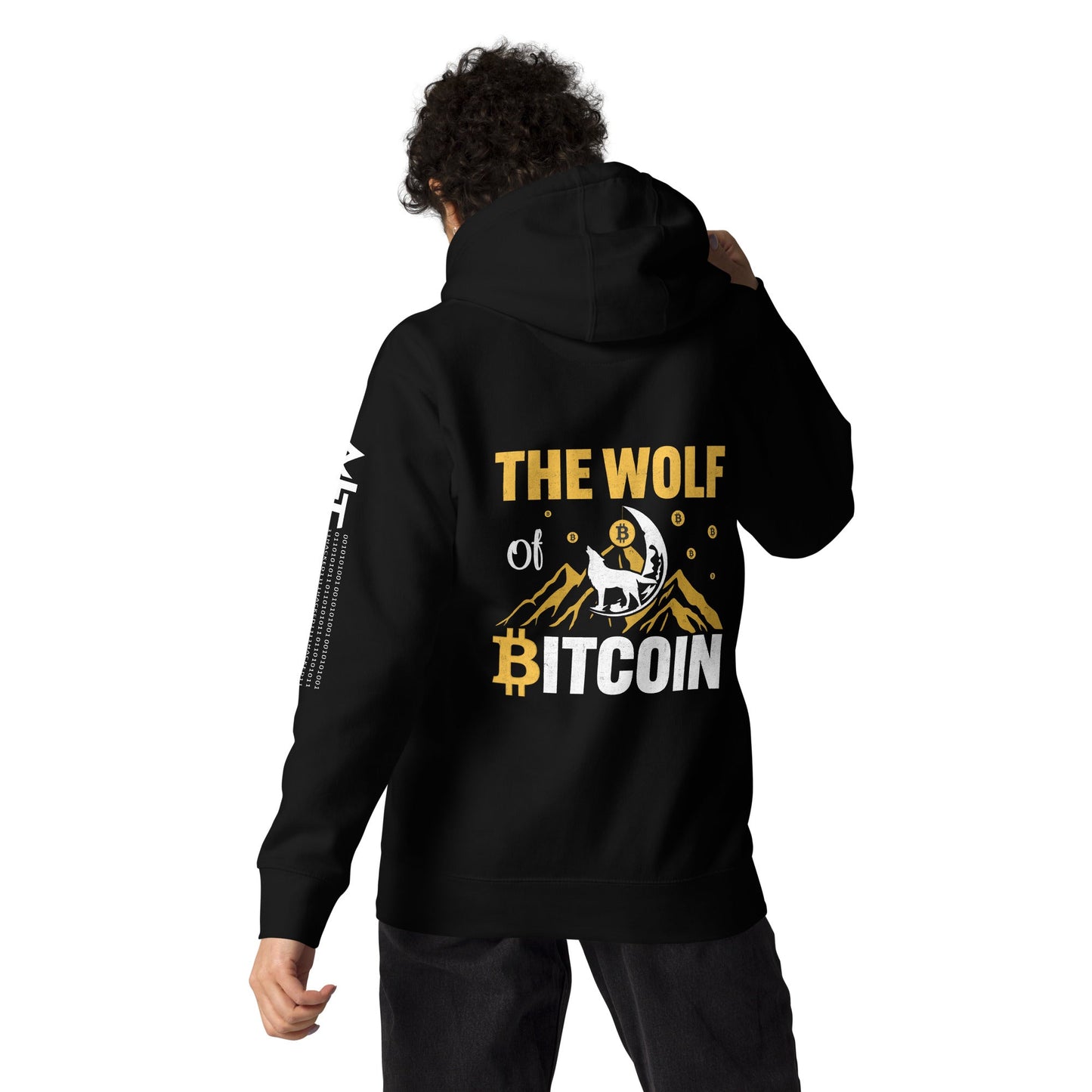 The Wolf of Bitcoin - Unisex Hoodie by DarkByteGear
