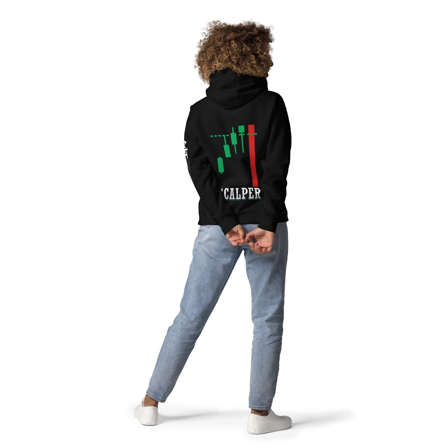 Scalper - Unisex Hoodie ( Back Print ) by DarkByteGear