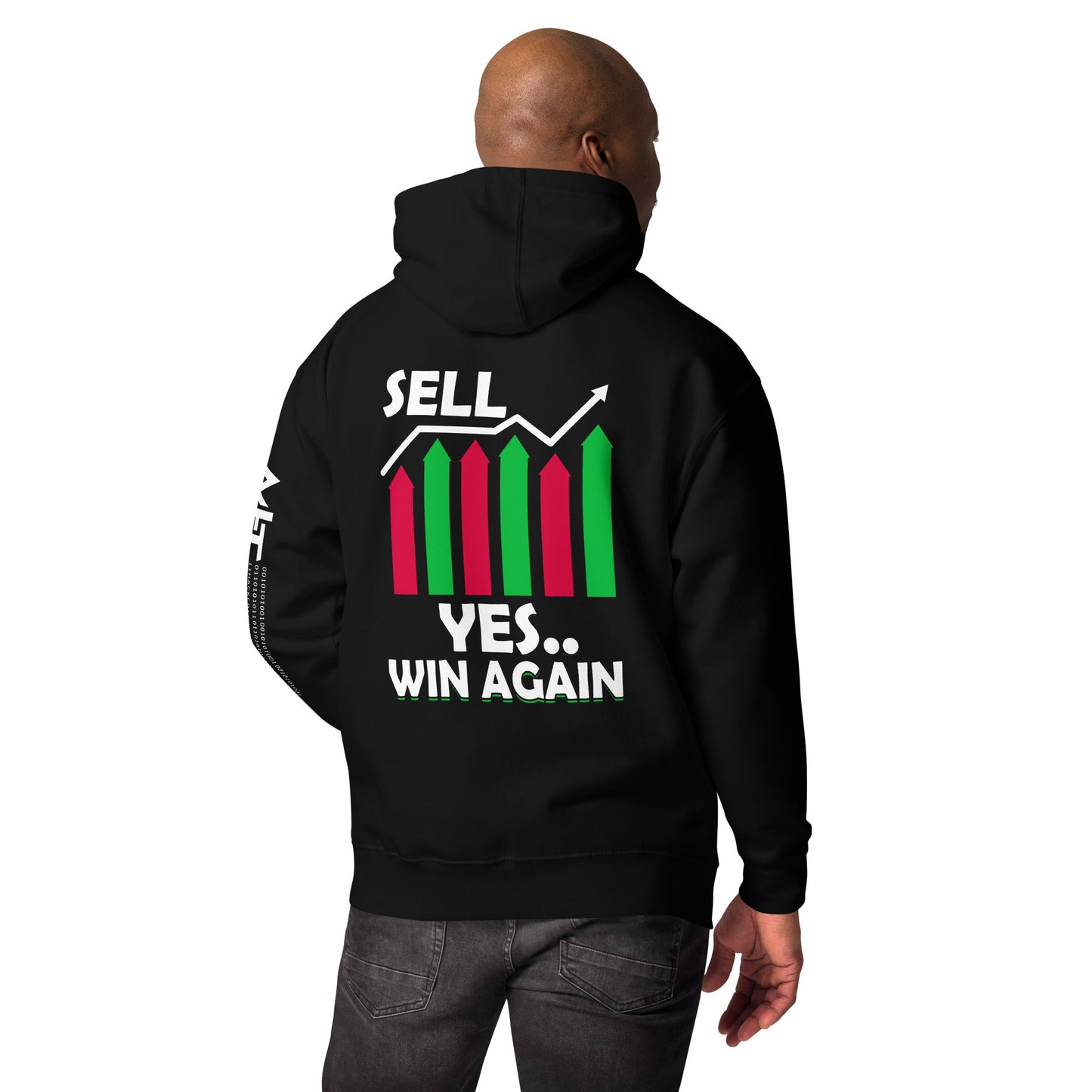 Sell: Yes..Win again! - Unisex Hoodie ( Back Print ) by DarkByteGear