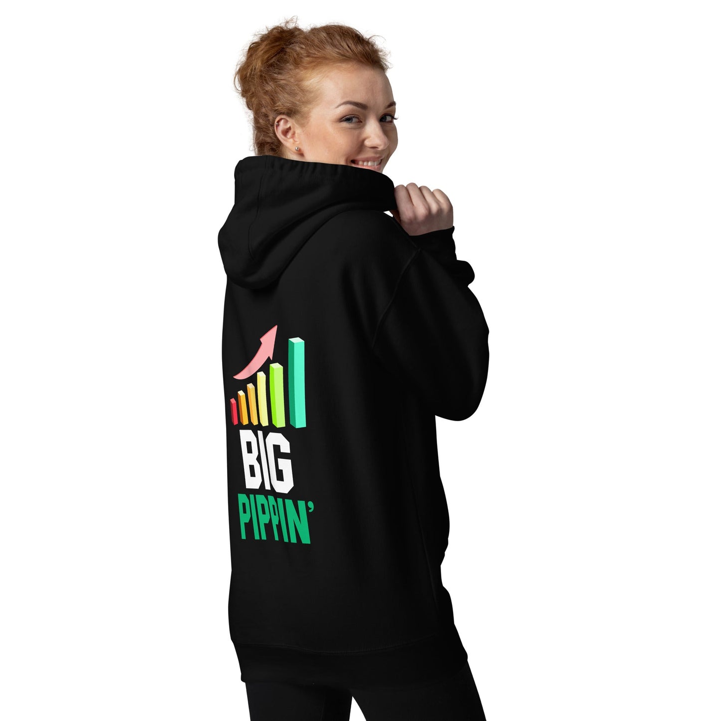 Big Pippin' - Unisex Hoodie ( Back Print ) by DarkByteGear