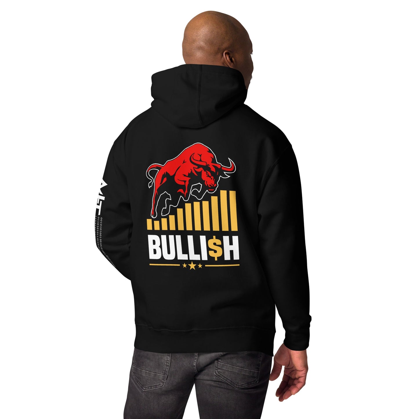 BULLI$H - Unisex Hoodie ( Back Print ) by DarkByteGear