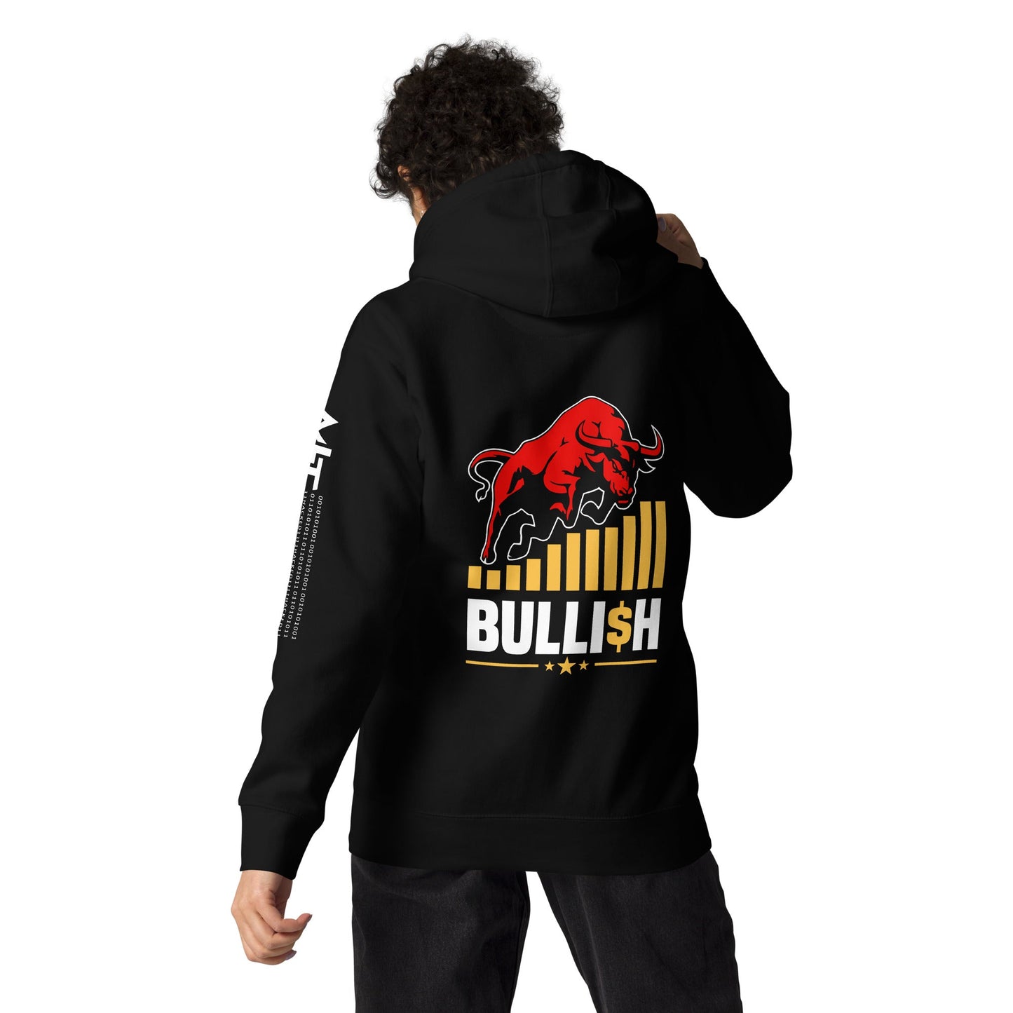 BULLI$H - Unisex Hoodie ( Back Print ) by DarkByteGear
