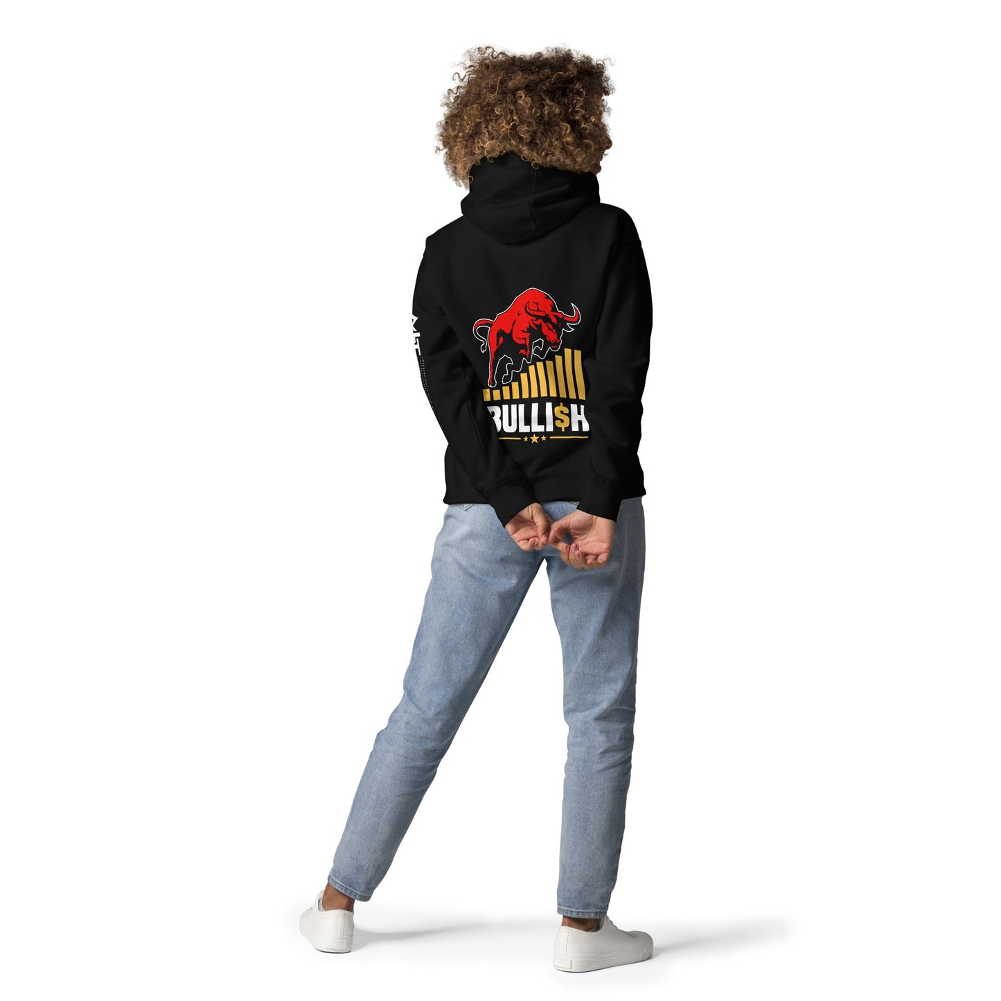 BULLI$H - Unisex Hoodie ( Back Print ) by DarkByteGear
