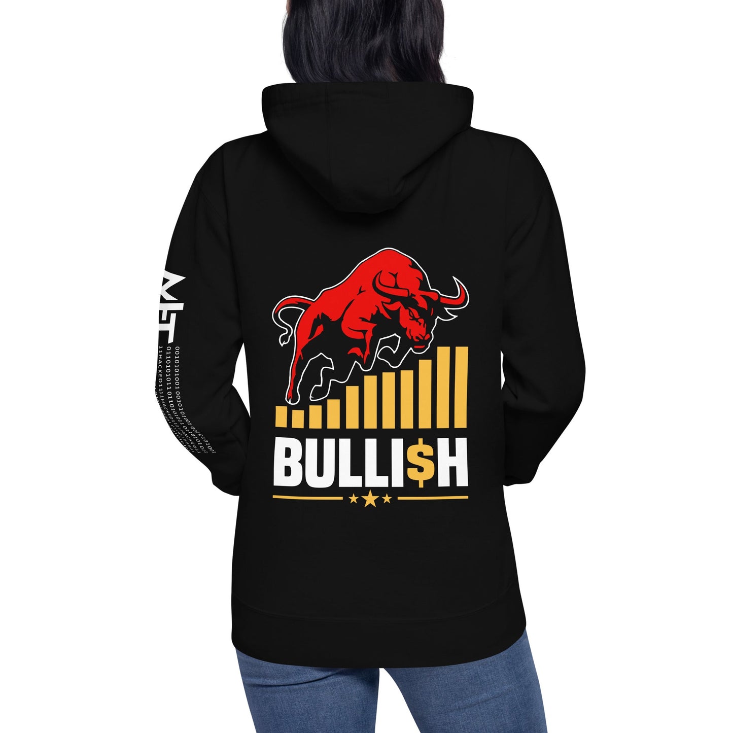 BULLI$H - Unisex Hoodie ( Back Print ) by DarkByteGear