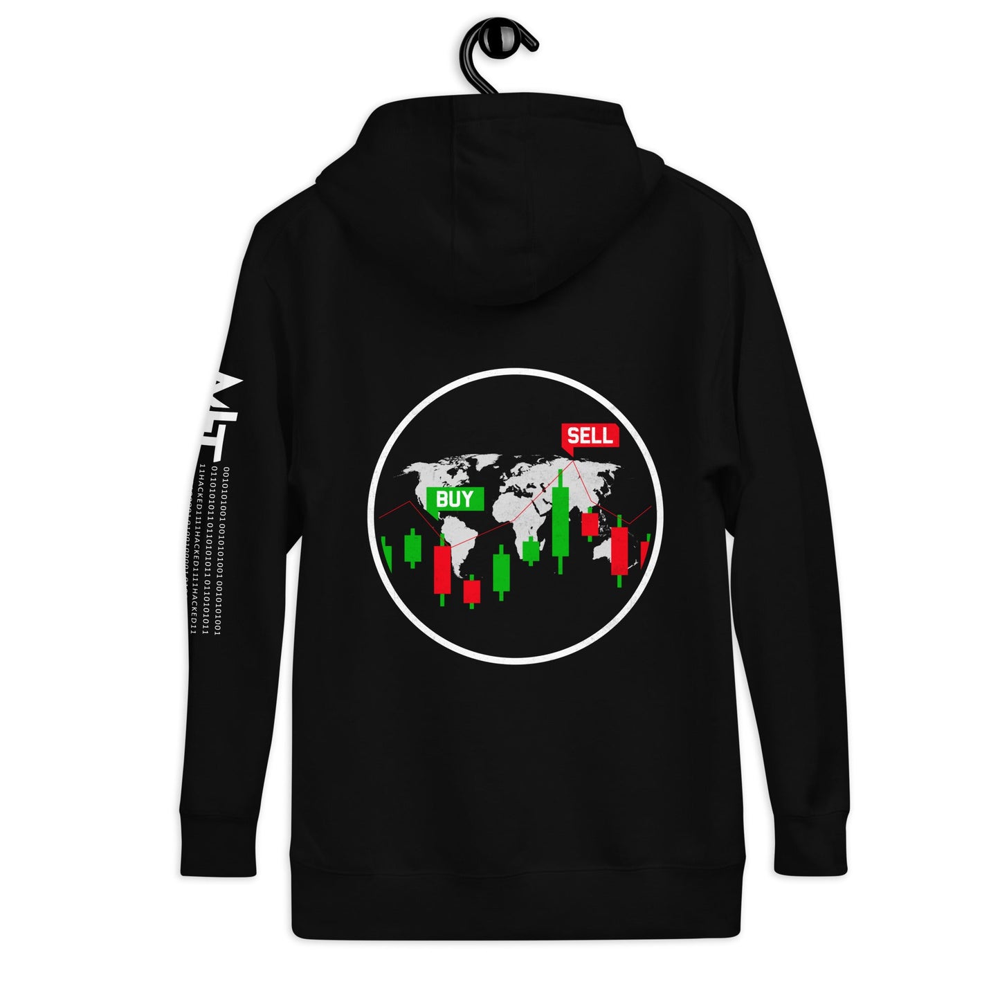 Buy Sell - Unisex Hoodie ( Back Print ) by DarkByteGear