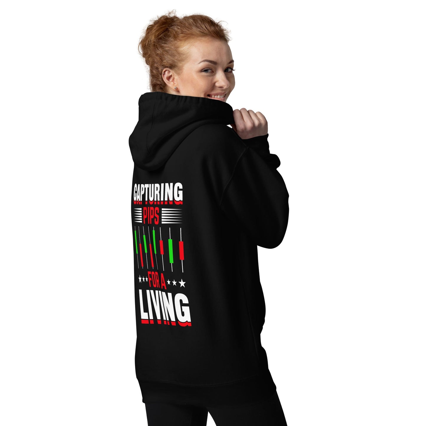 Capturing Pips for a Living - Unisex Hoodie ( Back Print ) by DarkByteGear