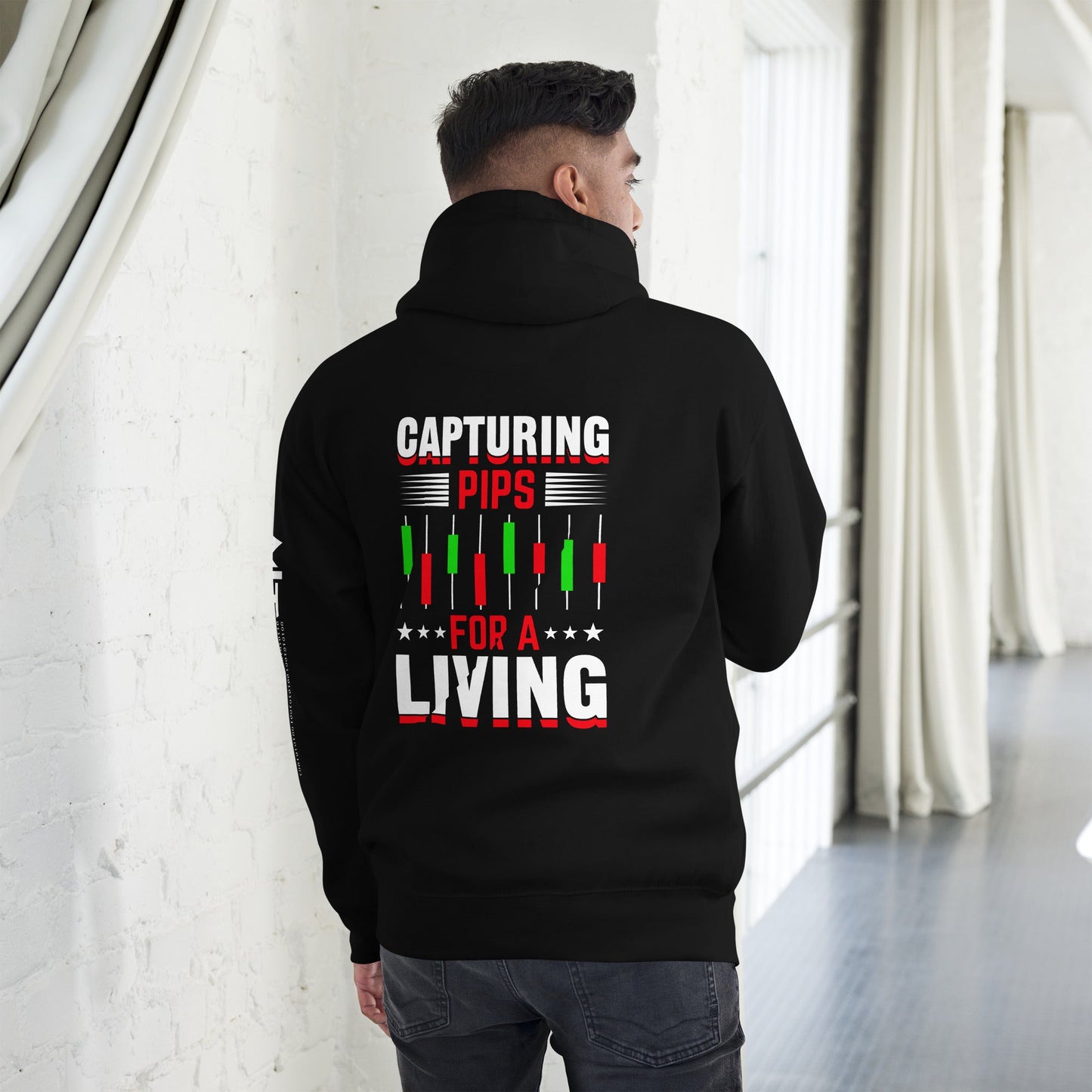 Capturing Pips for a Living - Unisex Hoodie ( Back Print ) by DarkByteGear