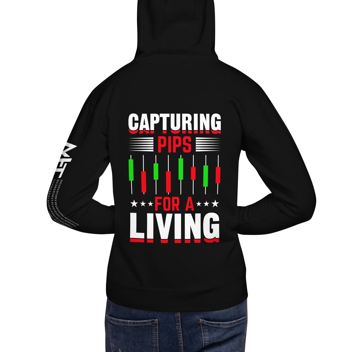Capturing Pips for a Living - Unisex Hoodie ( Back Print ) by DarkByteGear