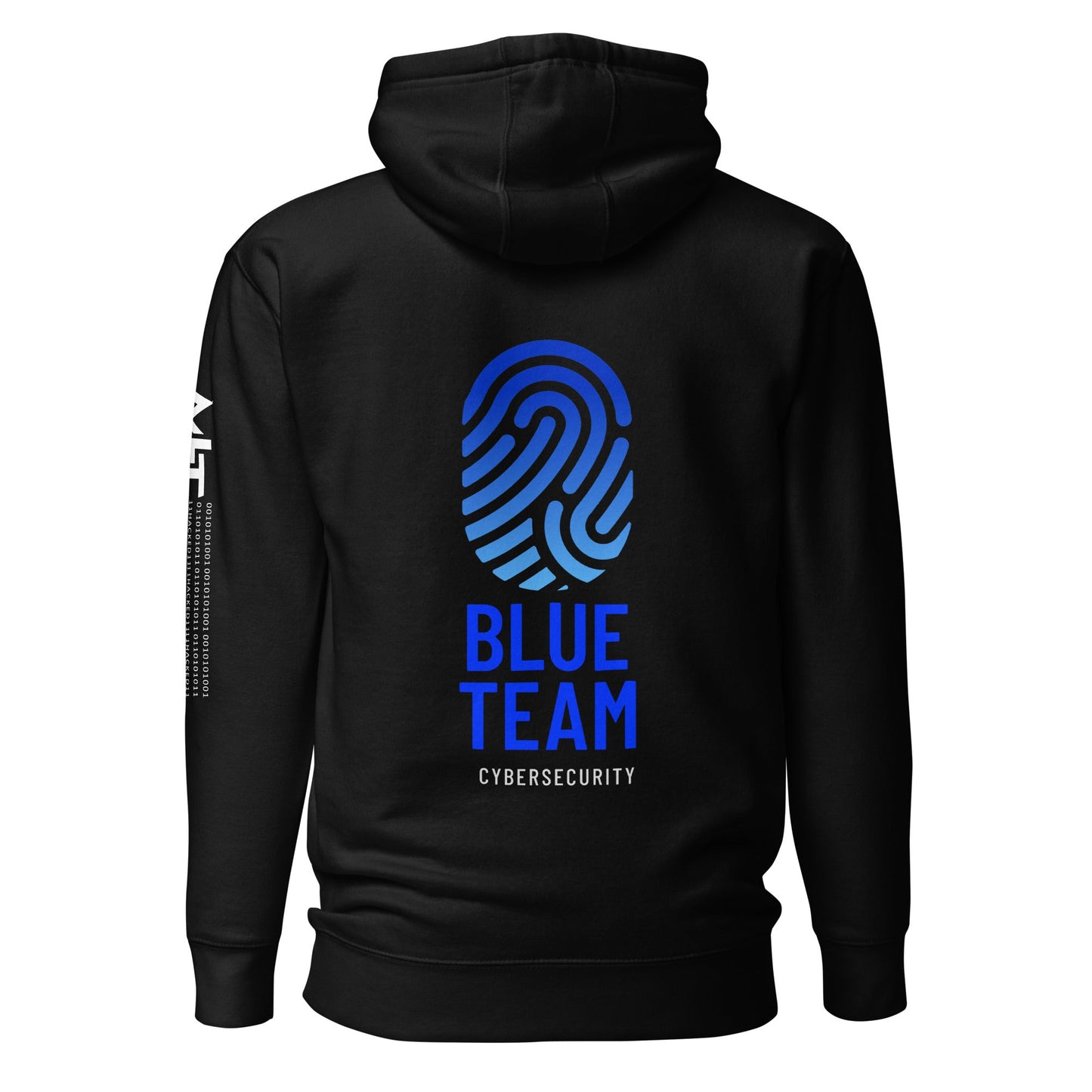 Cyber Security Blue Team v2 - Unisex Hoodie ( Back Print ) by DarkByteGear