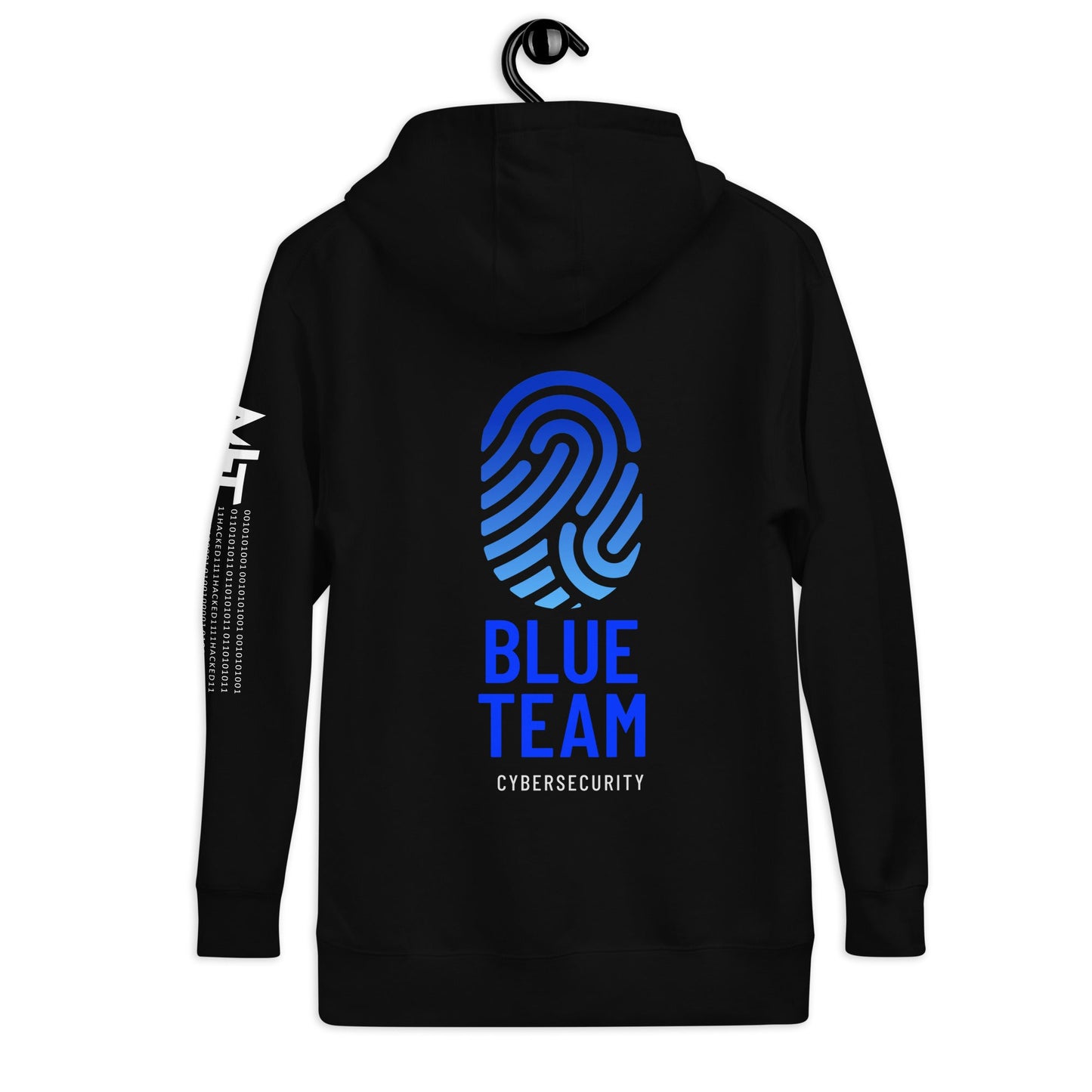Cyber Security Blue Team v2 - Unisex Hoodie ( Back Print ) by DarkByteGear