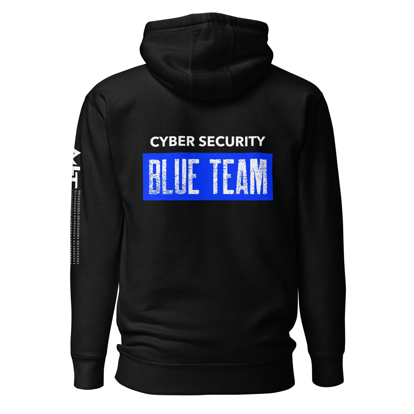 Cyber Security Blue Team V5 - Unisex Hoodie ( Back Print ) by DarkByteGear