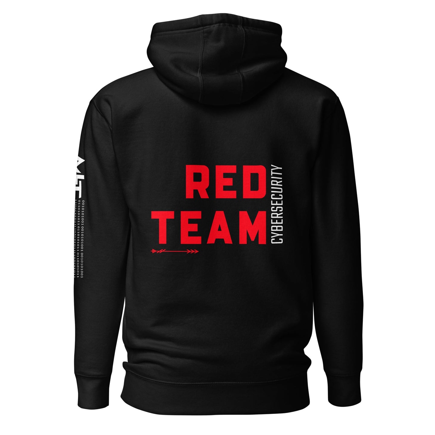 Cyber Security Red Team V8 - Unisex Hoodie ( Back Print ) by DarkByteGear