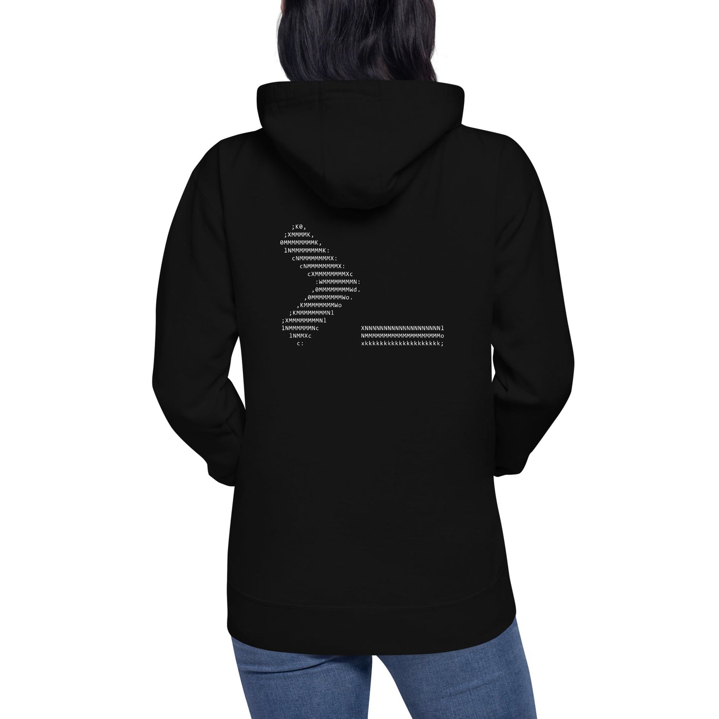 CLI - Unisex Hoodie ( Back Print ) by DarkByteGear