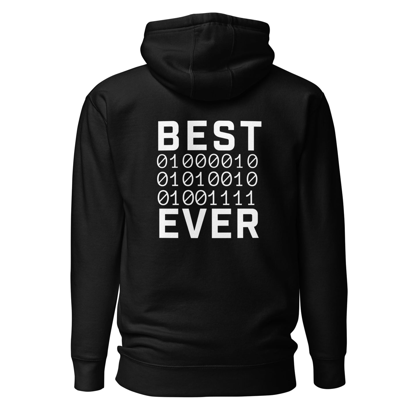 Best Bro Ever - Unisex Hoodie (back print) by DarkByteGear