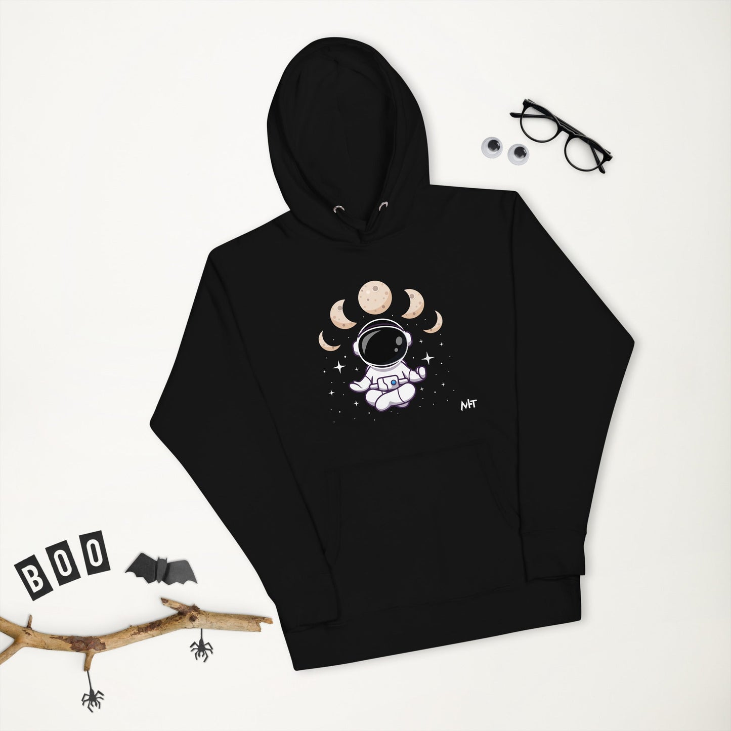 Astronaut Meditation - Unisex Hoodie by DarkByteGear