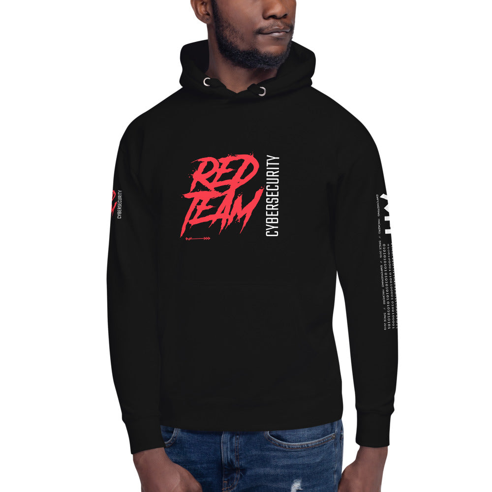 Cyber Security Red Team V10 - Unisex Hoodie by DarkByteGear