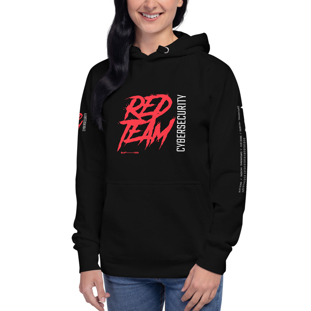 Cyber Security Red Team V10 - Unisex Hoodie by DarkByteGear