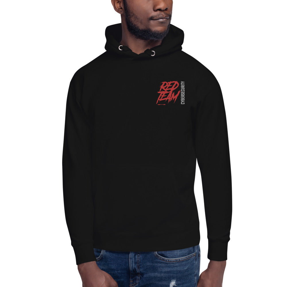 Cyber Security Red Team V10 - Unisex Hoodie (embroidered) by DarkByteGear