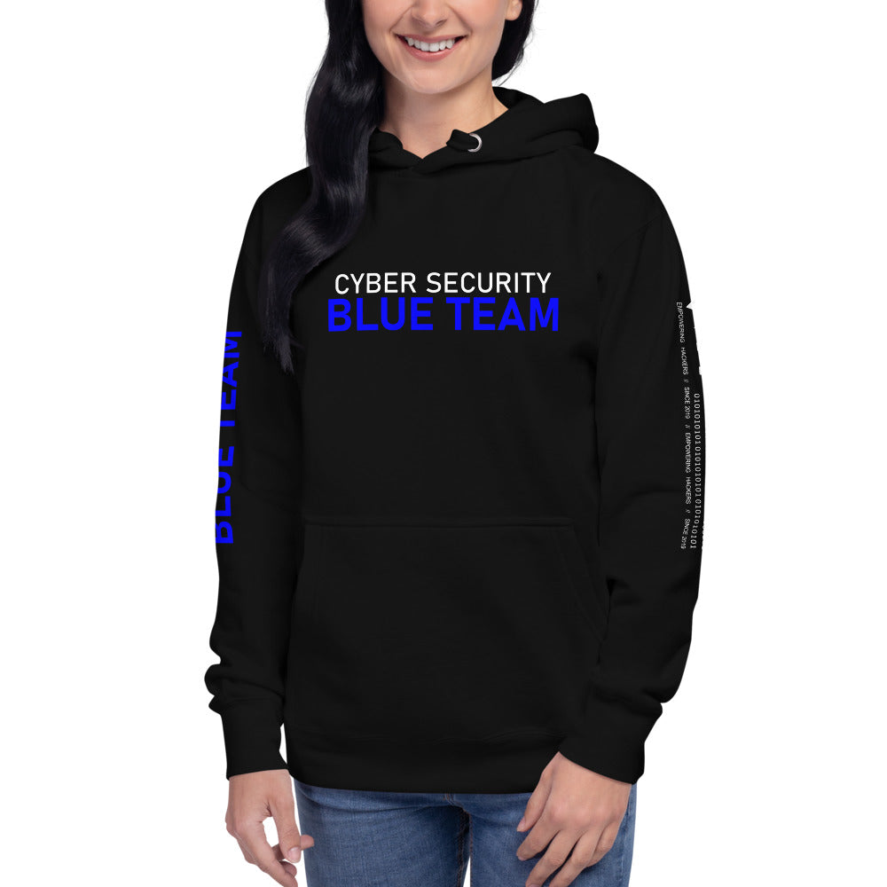Cyber Security Blue team V4 - Unisex Hoodie by DarkByteGear