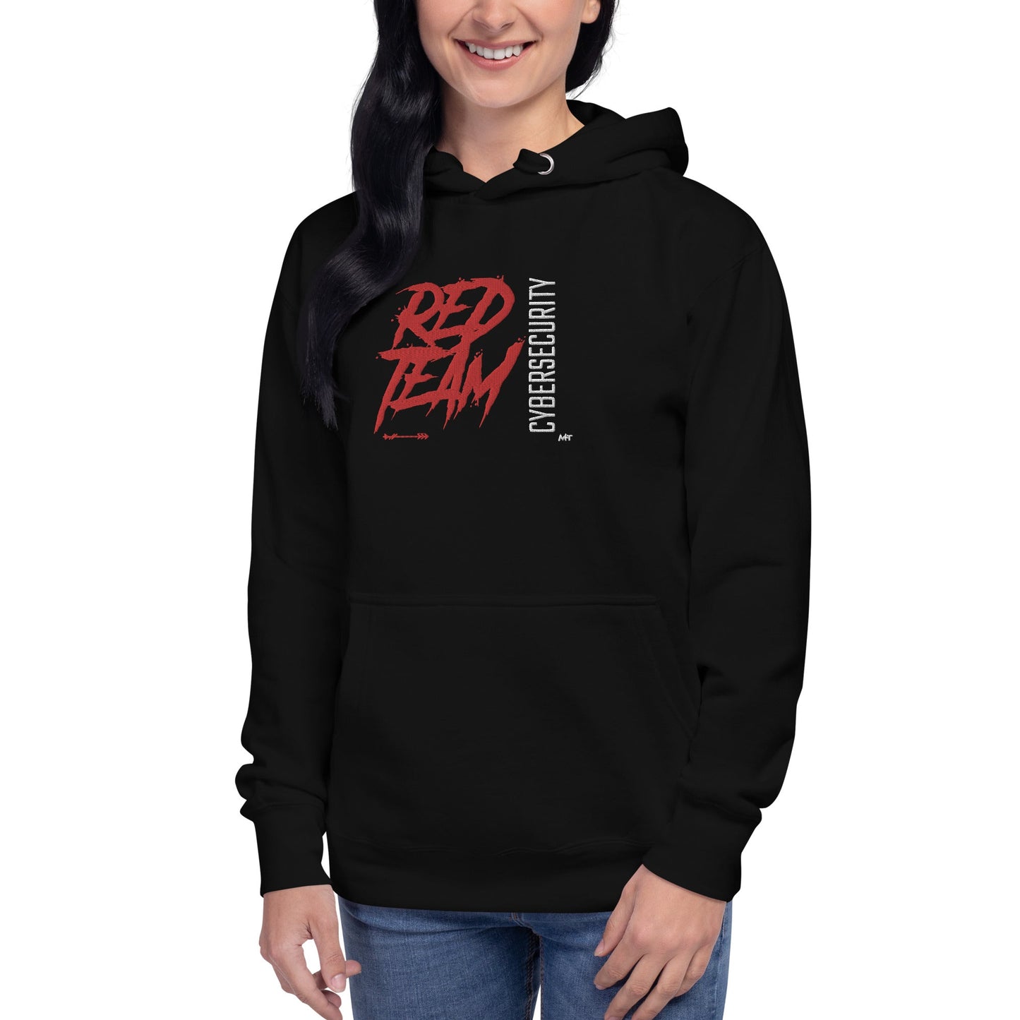 Cyber Security Red Team V10 - Unisex Hoodie (embroidered) by DarkByteGear