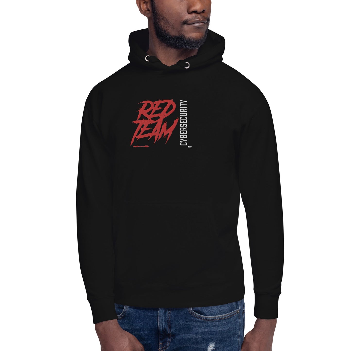 Cyber Security Red Team V10 - Unisex Hoodie (embroidered) by DarkByteGear