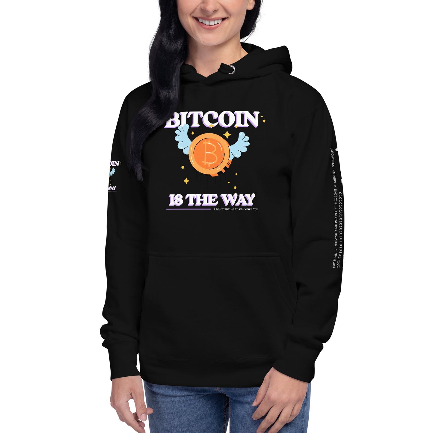 Bitcoin is the way - Unisex Hoodie by DarkByteGear