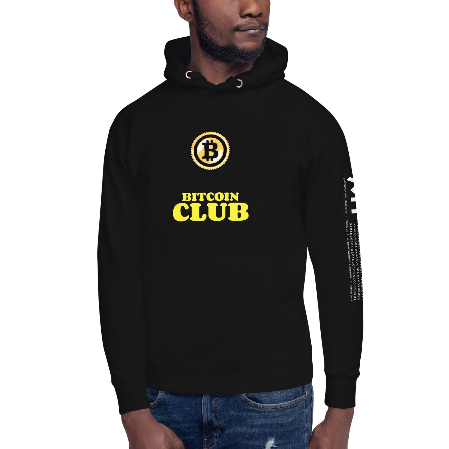 Bitcoin Club V6 - Unisex Hoodie by DarkByteGear