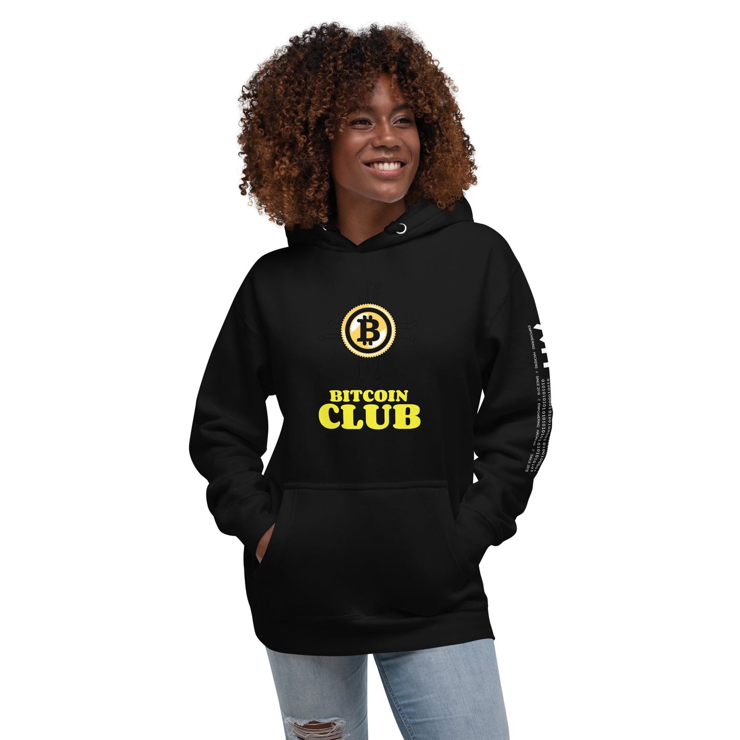 Bitcoin Club V6 - Unisex Hoodie by DarkByteGear