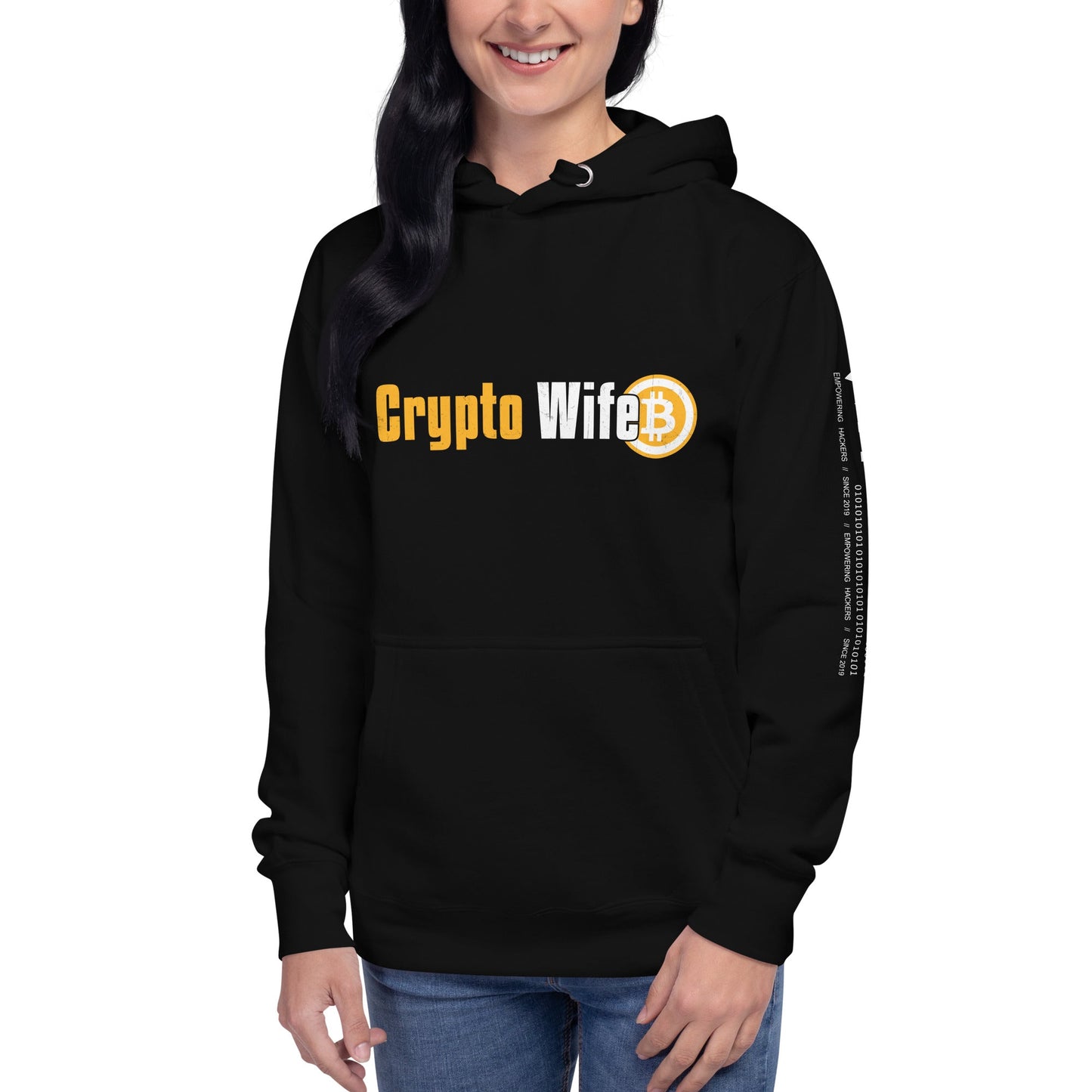 Crypto Wife Unisex Hoodie by DarkByteGear