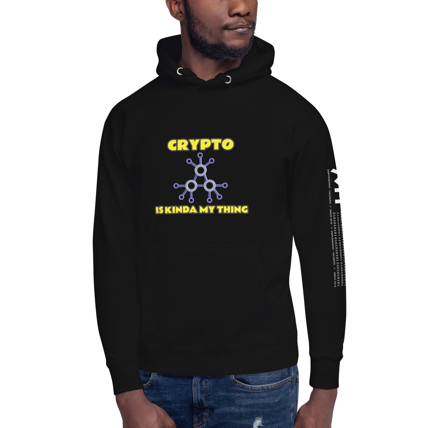 Crypto is Kinda My Thing V2 - Unisex Hoodie by DarkByteGear