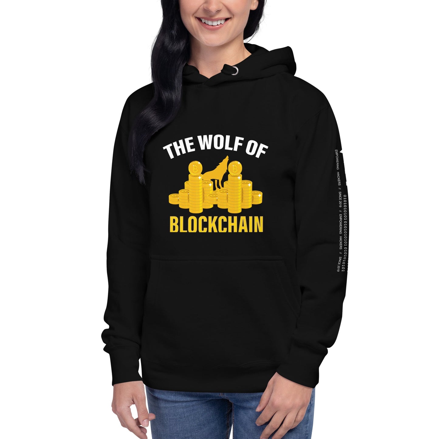 The Wolf of Blockchain - Unisex Hoodie by DarkByteGear